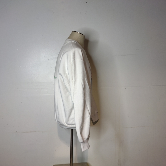 Vintage 90s Diane Wat Hand Painted Sweatshirt Sant - Picture 4 of 9